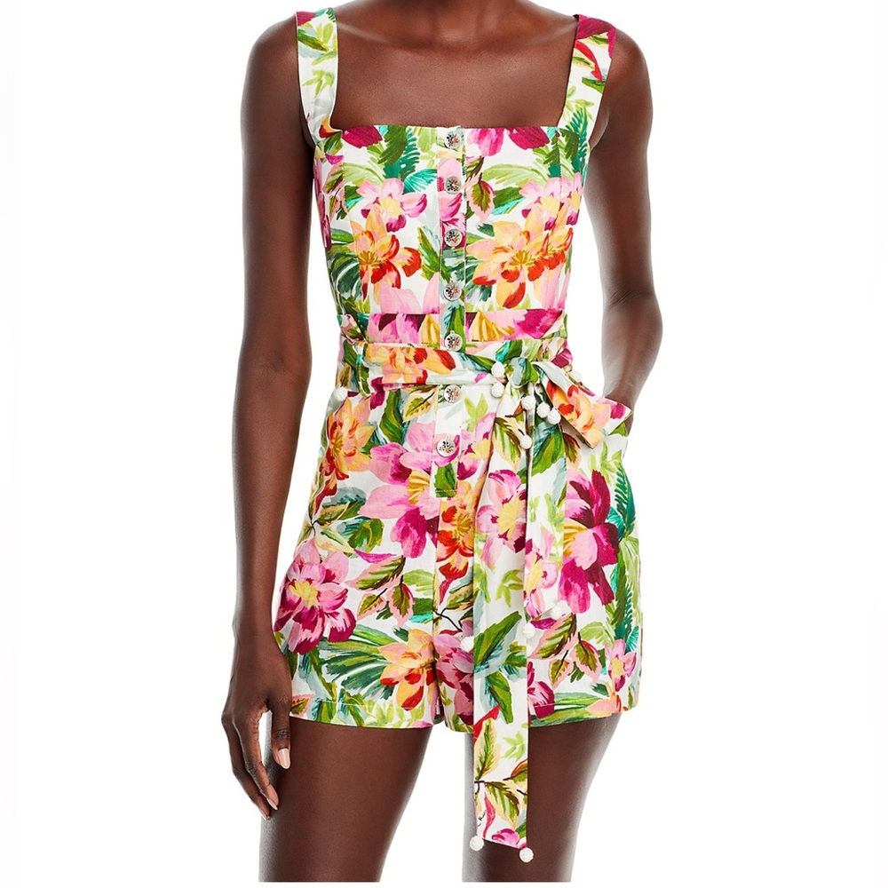 FARM RIO - Medium
Painted Flowers Sleeveless Romper - Bloomingdales Exclusive